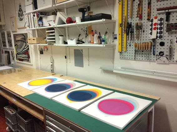 44" Print & Analog Bros – Jan Kaláb – Sítotisk / Umělecké tisky – Silkscreen studio based in Prague