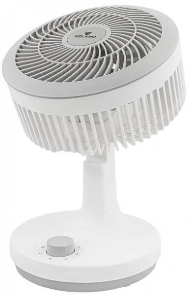 Stolní ventilátor, bílý | Velano - Image 7