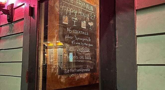 THE FRANKLIN, New Orleans - Restaurant Reviews, Photos & Phone Number - Tripadvisor