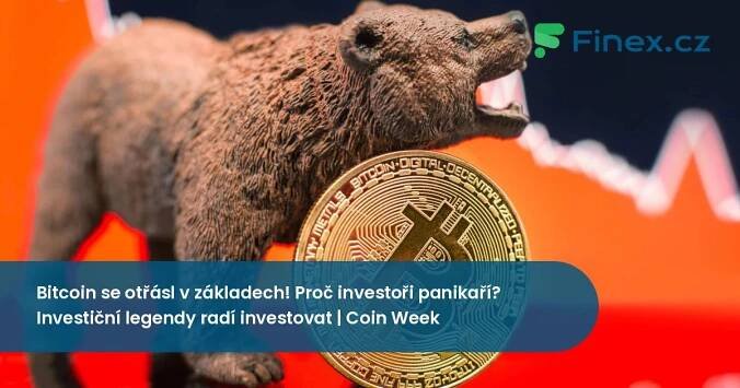 Bitcoin se otřásl v základech! Investiční legendy radí investovat » Finex.cz