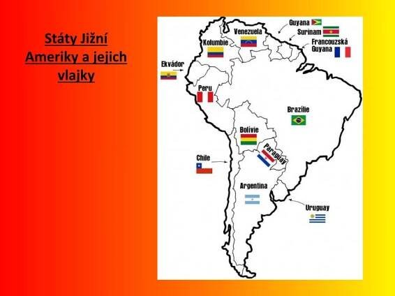 PPT - AMERIKA Státy Jižní Ameriky III2-Z7-I-19 PowerPoint Presentation - ID:4673271