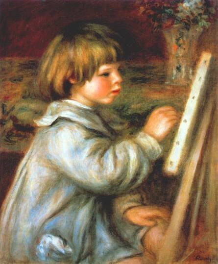 Claude Renoir Painting by Renoir