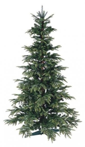 Umělý vánoční stromek 180 cm, smrček Tajga s 2D jehličím | DECOLED