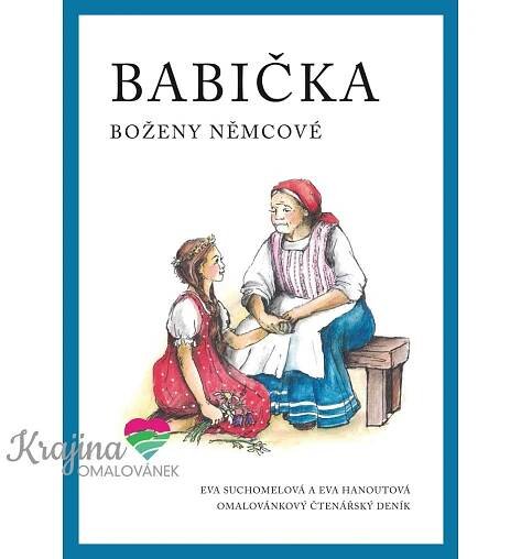 Babička, literární omalovánky, Blanka Kučerová