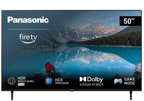 Panasonic TX-65MXW834, 65 palců, 4K Ultra HD LED Smart 2023 TV, High Dynamic Range (HDR), Dolby Atmos & Dolby Vision, Fire...
