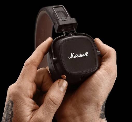 Marshall Major IV Bluetooth, sluchátka přes hlavu, černá | TSBOHEMIA.CZ