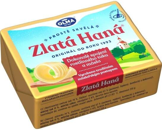 Olma Zlatá Haná směsný rostlinný tuk