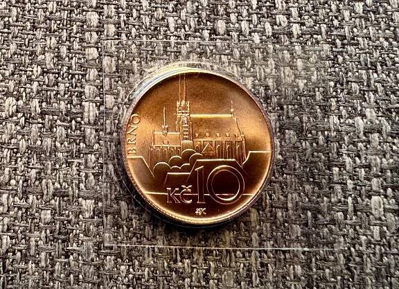 10 kč (10 korun) rok 2024 - Numismatika