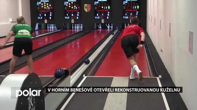 Horní Benešov má kuželnu světových parametrů. Právě byla po rekonstrukci otevřena