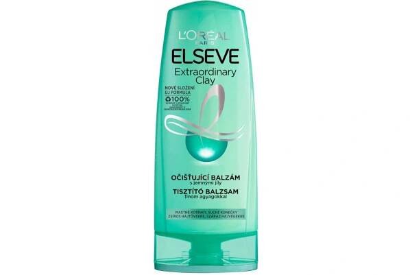 L'Oréal Elvive Extraordinary Clay balzám pro rychle se mastící vlasy 200 ml
