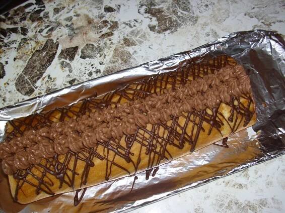 Recept: Piškotová roláda stáčená za studena- velice rychlá