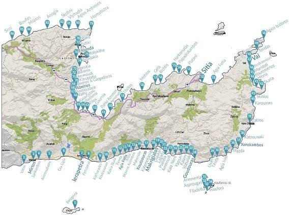 Lassithi Map