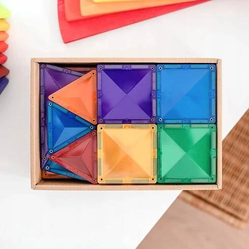 Connetix Tiles - Magnetická stavebnice 60 ks