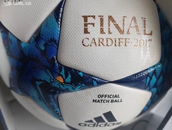 ADIDAS Liga mistrů finále 2017 Cardiff - míč ofic.