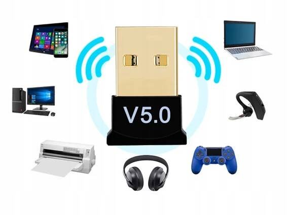 MINI USB BLUETOOTH ADAPTÉR 5.0 - Komponenty pro PC