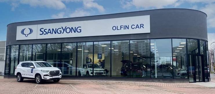 OlfinCar SsangYong, nový showroom v Hradci Králové
