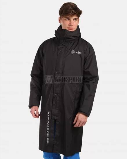 Lyžařská pláštěnka KILPI TEAM RAINCOAT-U WU0105KI ČERNÁ velikost: XS : ALTISPORT.cz