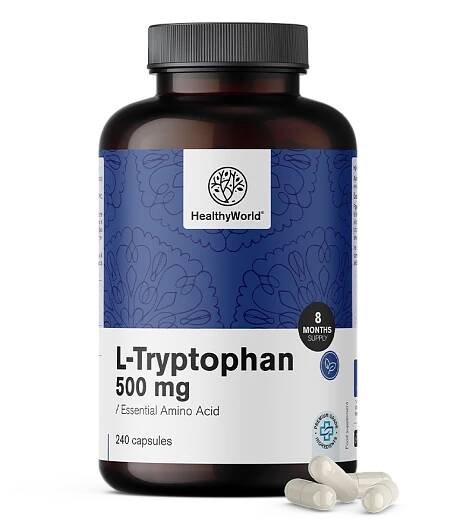 L-Tryptofan 500 mg, 240 kapslí - FutuNatura.cz