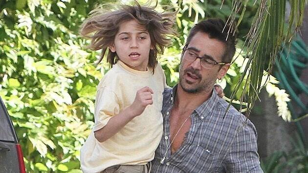 Colin Farrell se synem Jamesem (2011)