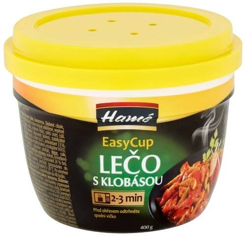 Hamé Easy Cup Lečo s klobásou