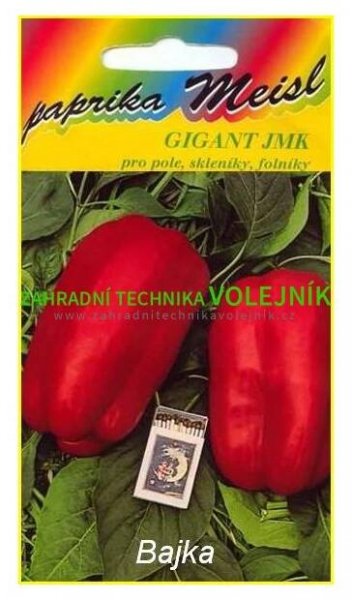 PAPRIKA BAJKA - velkoplodá 25 s