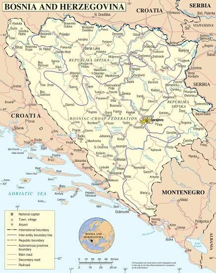 Bosna a Hercegovina – Wikisłownik, wolny słownik wielojęzyczny