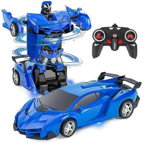 RC auto 2 v 1 Highttoy modré