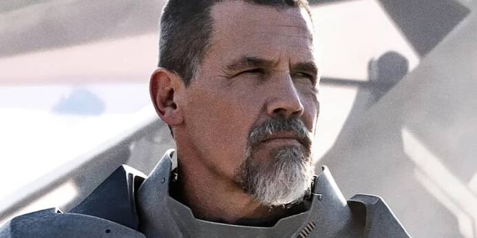 Josh Brolin jako Gurney Halleck ve filmové sérii Duna