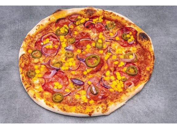 Jedna nebo dvě pizzy dle výběru z Pizza Bombastica: sýrová, šunková i pálivá s jalapeños