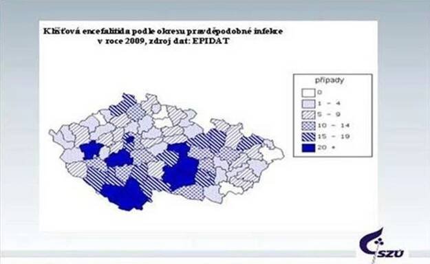 Pozor! Tady jsou klíšťata nejnebezpečnější! MAPA, kde se nakazilo nejvíce lidí