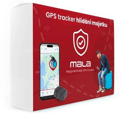 GPS tracker pro hlídání majetku