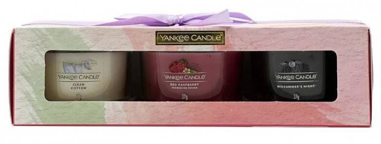 Yankee Candle Original 3 Filled Votive Gift Set - Bezvavlasy.cz