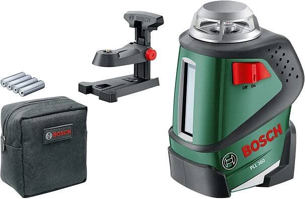 Ivo GRANDIČ - Laserové, optické, nivelační přístroje, latě, stativy - Bosch - PLL 360 rotační samonivelační laser + držák