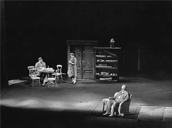 Sadař a stín - 30.06.1962, Ladislav Boháč, Vlasta Matulová, Zdeněk Štěpánek Foto: Jaromír Svoboda