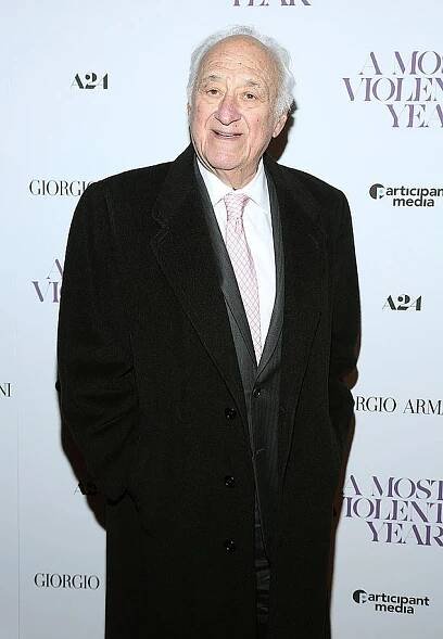 Jerry Adler, the actor and theatre director best known for his long-running role on The Sopranos, has died at 96; pictured in 2014 in NYC