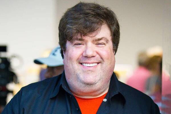 Dan Schneider poses at the Apple Store Soho Presents: Meet the Cast: 