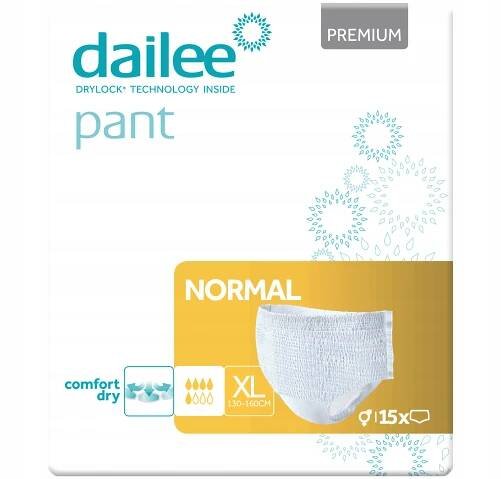 ABSORPČNÍ KALHOTKY DAILEE PANT PREMIUM NORMAL XL PLENKY PRO DOSPĚLÉ 15 KS