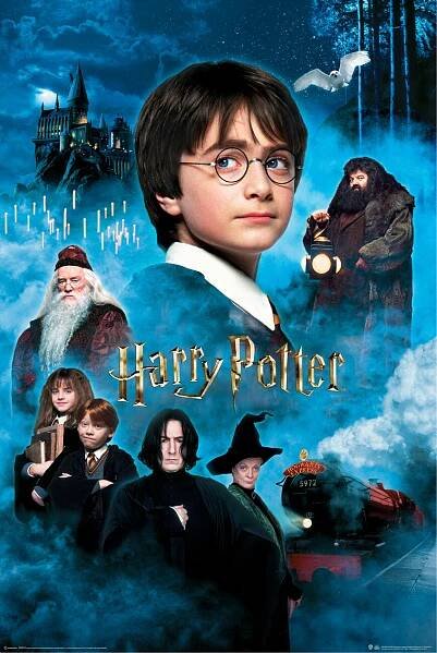 Plakát Harry Potter - Kámen mudrců | Obraz na zeď | 3+1 zdarma | Posters.cz 