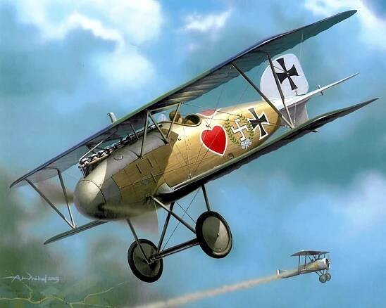 Les avions de Wings of Glory WW1 : Les monoplaces Albatros – Monsieur Miniatures