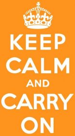 Keep calm and carry on Posters