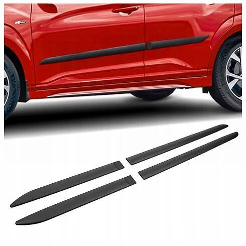 Boční lišty dveří krytu karoserie pro ALFA ROMEO 147 2000-2010 HATCHBACK