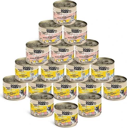 Dogs'n Tiger Adult krmivo pro dospělé kočky, mokré krmivo, Obrázek produktu 