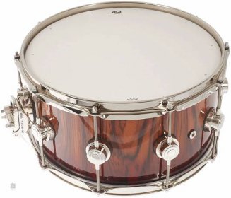 DW 14" x 7" Collector's Series Exotic Santos Rosewood Snare Drum