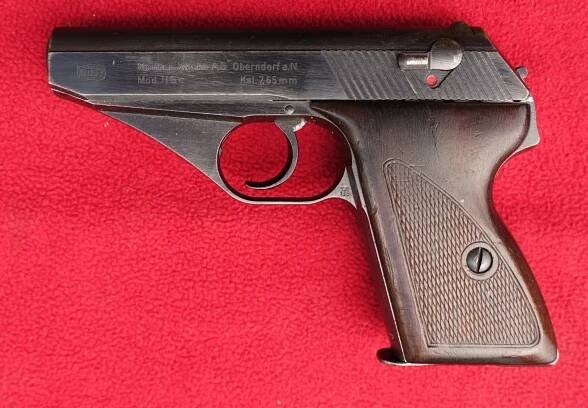 Pistole Mauser HSC z výzbroje Wehrmachtu - REZERVOVÁNO - Sběratelské zbraně