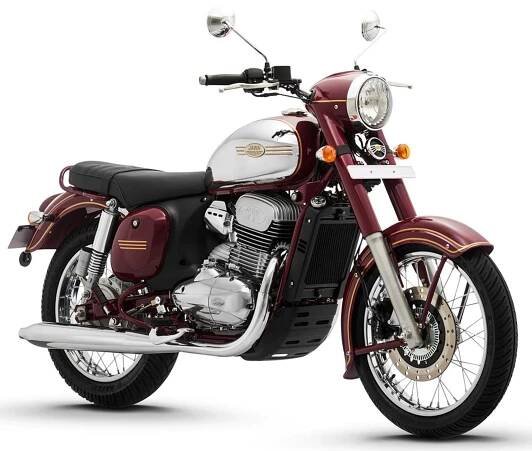 jawa black front 3 quarter view