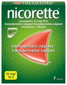NICORETTE INVISIPATCH 15MG/16H Transdermální náplast 7 I