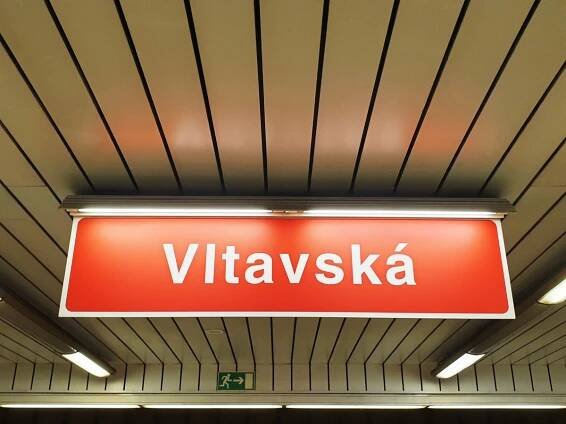 Vltavská Metro Station (Prague, 1984) | Structurae 