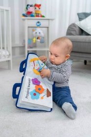 JOLLY BABY Vzdělávací knížka MALUCHA 6m+ Věk 10 měsíců +