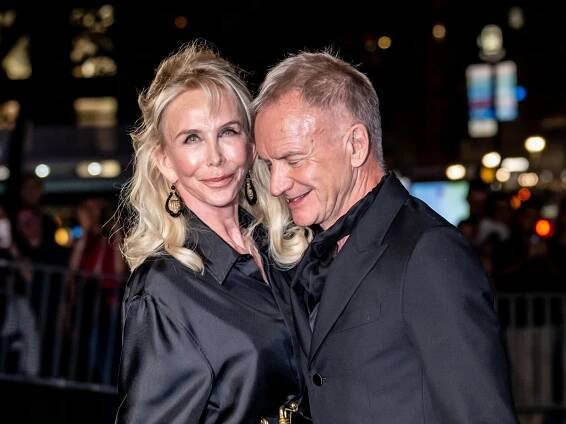 Sting and Trudie Styler celebrate happy family news