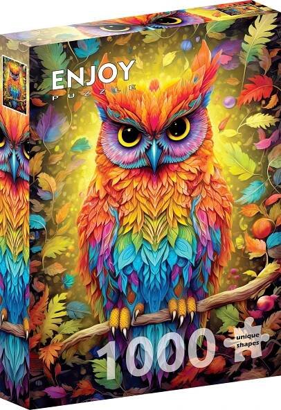 ENJOY Puzzle Podzimní sova 1000 dílků